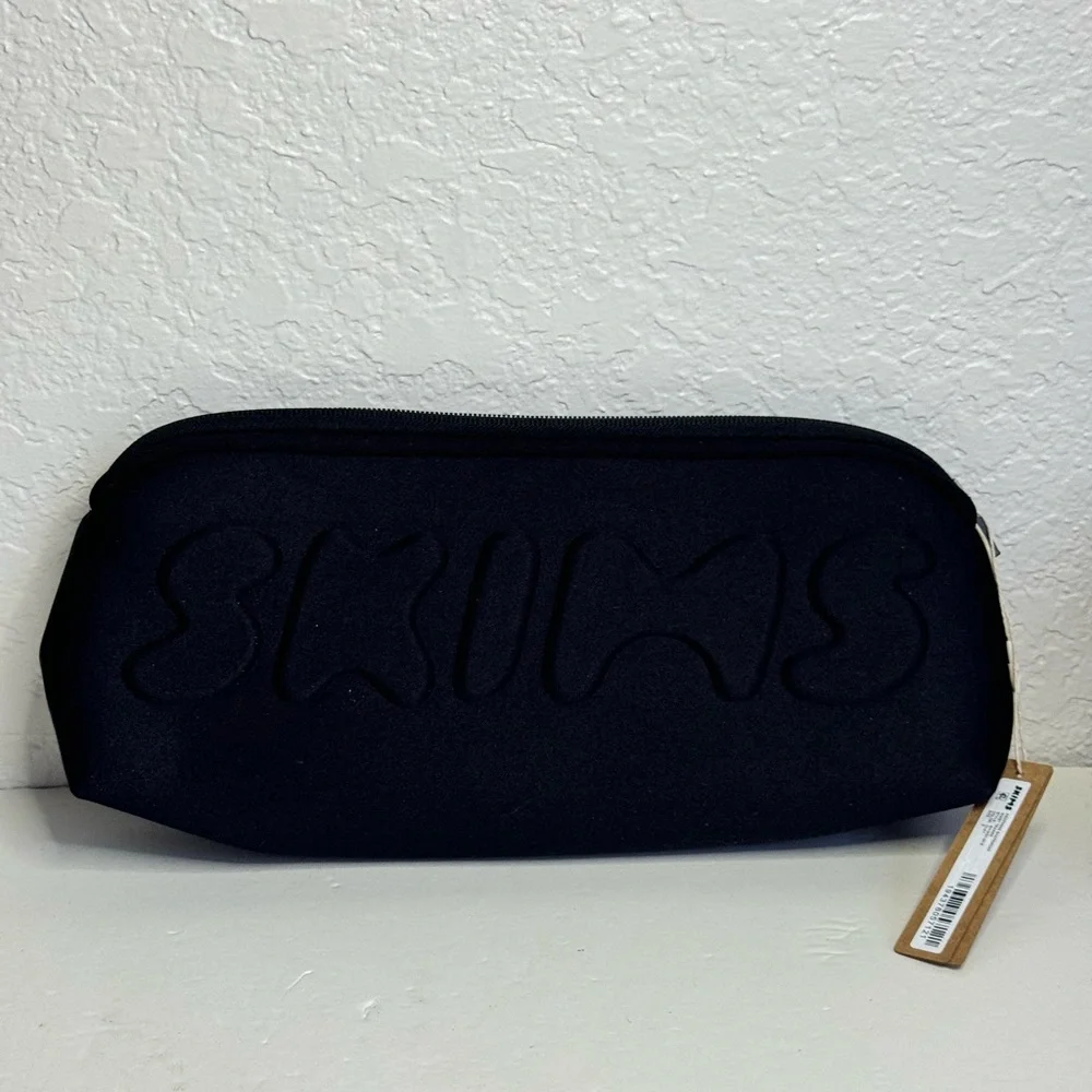 NWT SKIMS Neoprene Soot Pouch